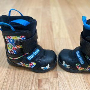 Toddlers' Burton Mini Grom Snowboard Boots Size 12